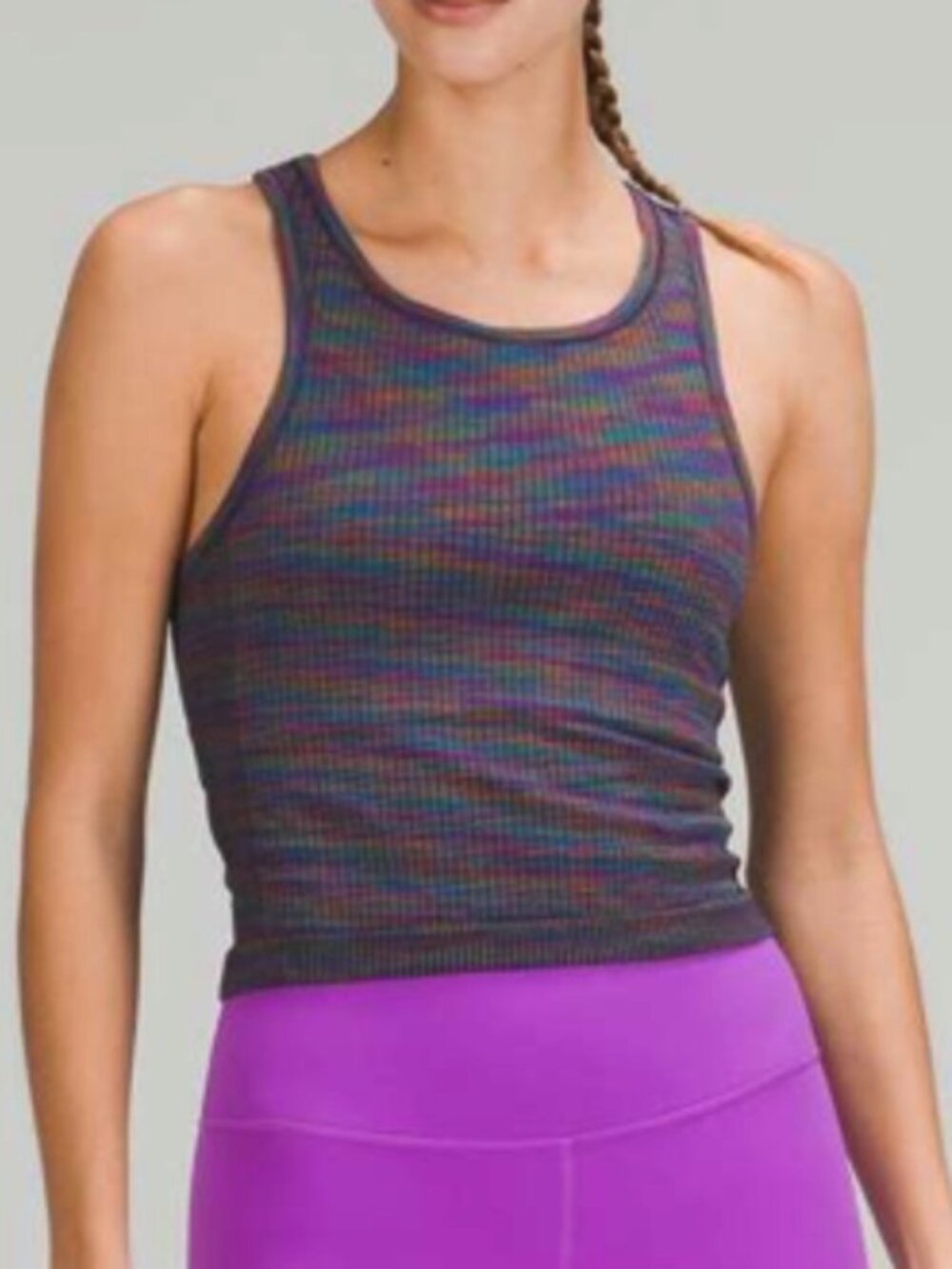 lululemon athletica Multicolor Ribbed Tank Top